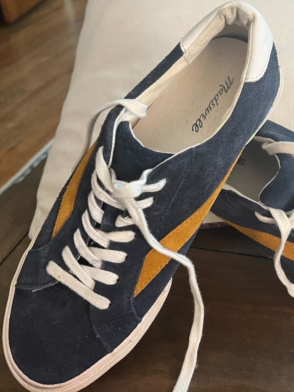 Madewell Sidewalk Low Top Sneaker - Size 9M Women
